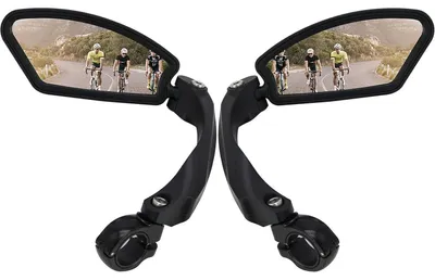 Produktbild von Fahrradspiegel Rückspiegel Edelstahl HD Spiegel Generation 2.0 – Paar (2 Stück