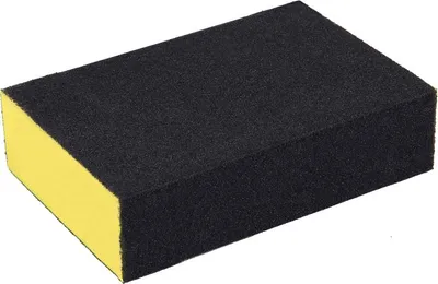 Produktbild von Brusná houba, 100x70x25mm, P120, čtyřstranná, abrazivo-korund