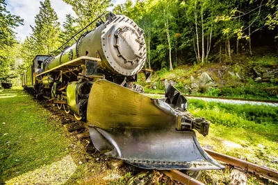 Zdjęcie produktu dla Dimex, fototapeta MS-5-2222 Vintage train 375 x 250 cm
