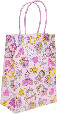Produktbild von 6 Stück Geschenktüte Prinzessin