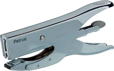 Obrázok produktu pre Petrus 44733, 40 listy, Chróm, Štandardná skoba, 22/6, 22/8, 24/6, 24/8, Kov, 80 g/m²