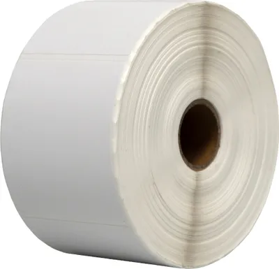 Produktbild von DULA Etiketten - Kompatibel mit Zebra 58x66mm - Weiß - Permanent - 1 Rolle - 1000 Etiketten pro Rolle - Kern 25mm