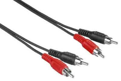 Obrázok produktu pre Hama 00030469, RCA, Samec, RCA, Samec, 10 m, Čierna