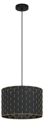 Immagine prodotto di Lampada a sospensione a sospensione lampada a sospensione nero dorato Eglo 99525