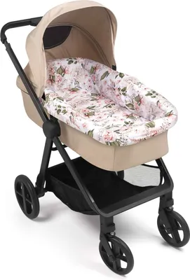 Produktbild von Set für Babygondel - Baumwollprotektor + Spannbetttuch - Secret Garden