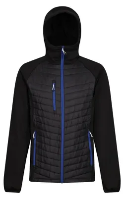 Produktbild von Regatta - "Navigate" Hybridjacke für Herren LT233 (L) (Schwarz/Königsblau)