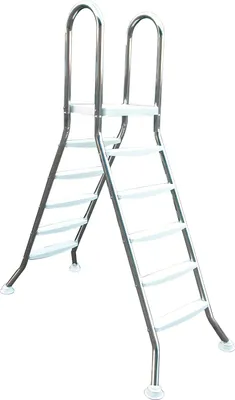 Produktbild von Steinbach Swimming Pool Edelstahl-Leiter 5+5 5 Stufen auf jeder Seite