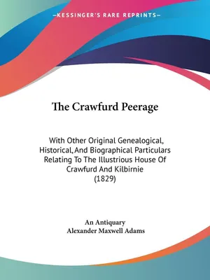 Produktbild von The Crawfurd Peerage