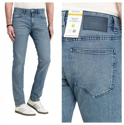 Zdjęcie produktu dla Tom Tailor | TTJosh Spodnie jeansowe męskie, klasyczny odcień niebieski, rozmiar W34 L34
