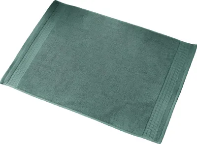Image de Tapis de bain 50x70 cm Coton Emeraude