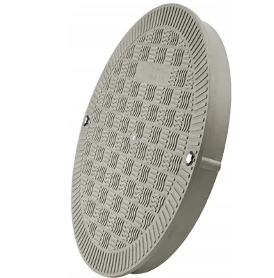 Produktbild von Rohrschachtabdeckung, Kanaldeckel, Schachtdeckel, DN400 BabylonPlast™ A15 Grau