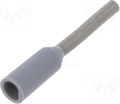 Produktbild von 20x Stoßverbinder isoliert 0,14mm2 Kupfer L. Kabelschuh: 6mm 459706 Bootlace ferru