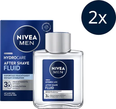 Produktbild von NIVEA MEN Protect & Care After Shave Fluid 2 x 100ml
