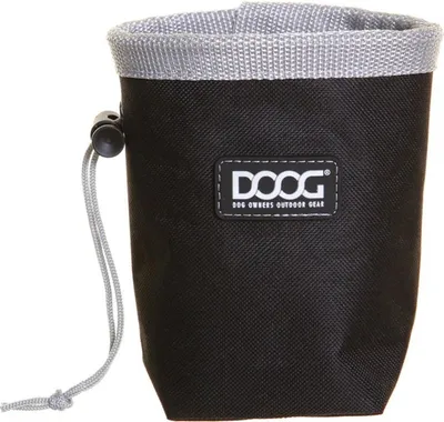 Produktbild von DOOG Treat Pouch - Snacktasche/Leckerlitasche schwarz/grau