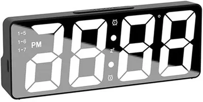 Produktbild von Digitale Tischuhr mit LED-Display, Datum, Snooze, 12/24 Std, Helligkeitsregulierung