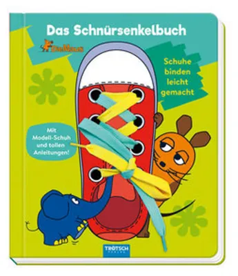 Produktbild von Trötsch die Maus Das Schnürsenkelbuch Pappenbuch
