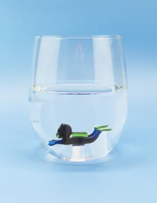 Obrázek produktu pro Sklenice na pití Diver z foukaného skla