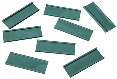 Produktbild von Planrecord 846601 Magnetschiene - 60 x 20 mm, 8 Stück, grün