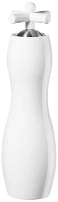 Produktbild von ASA Selection blackwhite kitchen Pfeffer-/Salzmühle weiß Ø 8,2 cm, H 29,2 cm