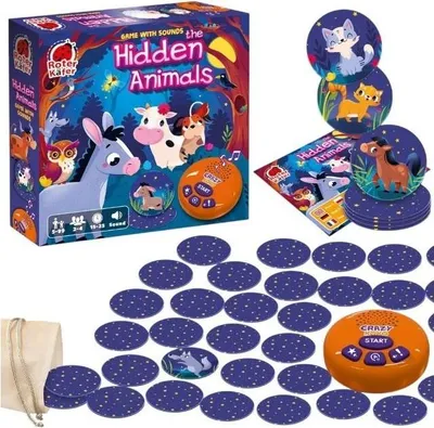 Immagine prodotto di Gioco con suoni. Animali nascosti