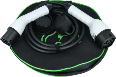 Produktbild von vhbw Ladekabel Typ 2 zu Typ 2 für Elektroauto, 3-phasig, 16 A, 11 kW, 3 m