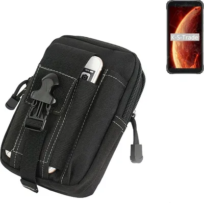 Produktbild von K-S-Trade Gürtel Tasche kompatibel mit Blackview BV4900 Gürteltasche Holster Schutz Hülle Handy Hülle Smartphone outdoor Handy-Hülle schwarz