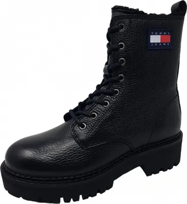 Produktbild von Tommy Hilfiger Urban Boot Tumled WL Kurzstiefel Schwarz