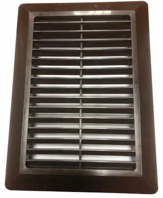 Produktbild von Przybysz Lüftungsgitter schräg braun 14/21