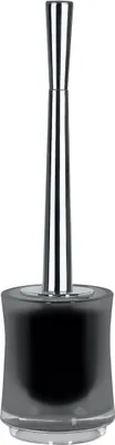 Obrázek produktu pro Spirella 7610583198709, Toaletní štětka s držákem, Černá, Akrylový, 100 mm, 380 mm, 1 kusů