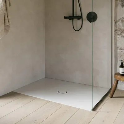 Productafbeelding van BetteBetteFloor douchebak, 100 x 80 cm, met BetteGlasur® Plus