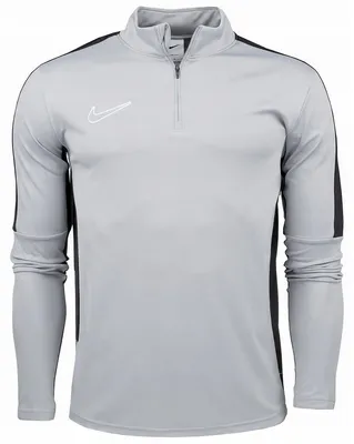 Produktbild von Nike - "Academy 23" Sweatshirt mit kurzem Reißverschluss für Herren PP6247 (M) (Grau/Schwarz)