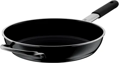 Obrázok produktu pre WMF FUSIONTEC 05.2065.5291, Kolo, Viacúčelová panvica, Čierna, 250 °C, Oceľ, Keramický, Plyn, Halogén, Indukčná