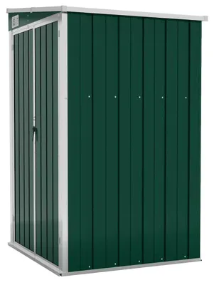 Produktbild von vidaXL Anbauschuppen Grün 118x100x178 cm Verzinkter Stahl