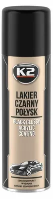 Produktbild von K2 Acryl-Schnelltrocknungslack Schwarz Glanz 500 ml
