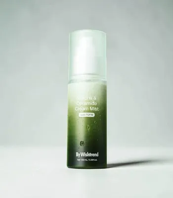 Obrázek produktu pro By Wishtrend - Matcha & Ceramide Cream Mist - Pleťová krémová mlha s matchou a ceramidy 100ml