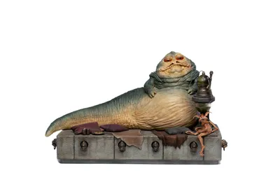 Produktbild von Iron Studios Star Wars - Jabba the Hutt Deluxe Statue 1/10