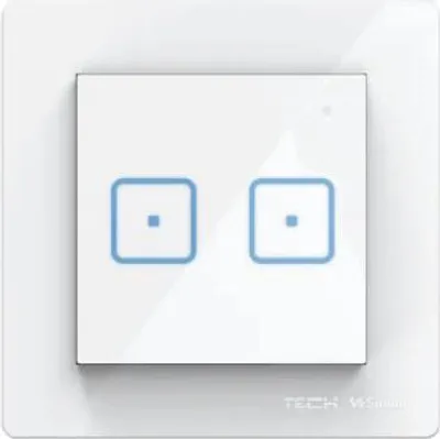 Imagen del producto de Interruptor bipolar de conexión, color blanco, modelo FS-02M, marca Tech Drivers