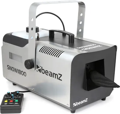 Produktbild von BeamZ SNOW1800, Künstliche Schneemaschine, 10 m³/min, 2,5 l, Edelstahl, Kabelgebunden, 3 m