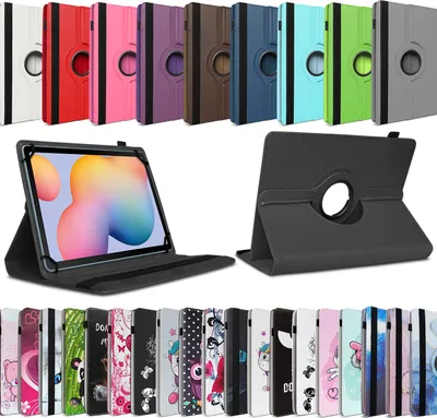 Produktbild von Tablet Hülle für Samsung Galaxy Tab S6 Lite Schutzhülle Tasche Cover Drehbar, Farben:Türkis