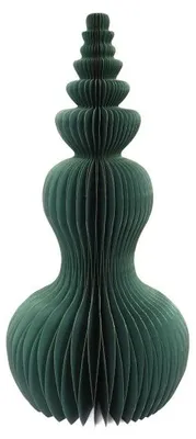 Only Natural – Wabenpapier-Weihnachtsbaum – Grün – 45 cm – Ansicht 1