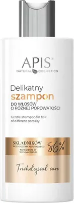 Productafbeelding van Apis – Trichologische verzorging – Milde shampoo voor het haar, geschikt voor verschillende porositeiten, 300 ml