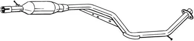 Produktbild von BOSAL 284-393 Mittelschalldämpfer Schalldämpfer für MAZDA 5 (CR19)
