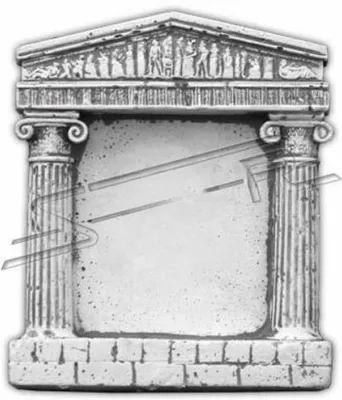 Produktbild von Wandrelief Steinplatte Bild Stein Gemälde Antik Relief Bilder Steinguss 1022