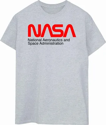 Produktbild von NASA - "Aeronautics And Space" T-Shirt für Damen BI51918 (L) (Grau)