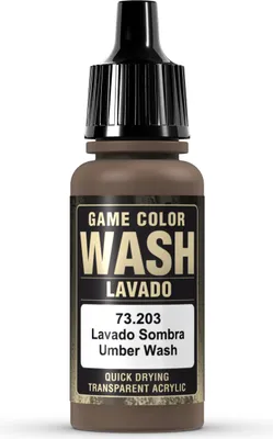 Game Color Acrylfarbe Vallejo 73203 Umber 17ml Miniatur Farbe