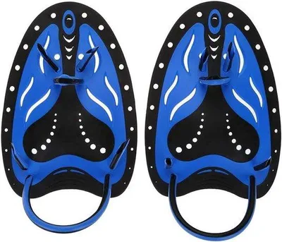 Produktbild von Schwimmpaddle blau, verstellbar, Trainingshandschuh, Profi-Tauchtraining