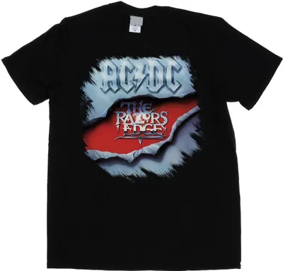 Produktbild von AC/DC - "Razor's Edge" T-Shirt für Herren BI6957 (L) (Schwarz)