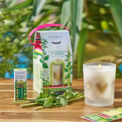 Produktbild von Duftkerze Lemongras & Minze