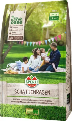Produktbild von SPERLI Rasensamen Schattenrasen umhüllt für 8-10 m² 0,5 kg