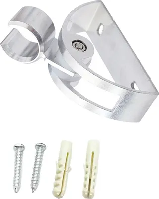 Immagine prodotto di INF Supporto per soffione doccia in alluminio, supporto doccia a parete